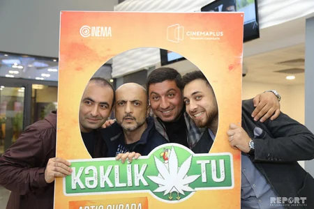 Qubada Kəklikotu kino-komediyasının təqdimatı olub - FOTO - VİDEO