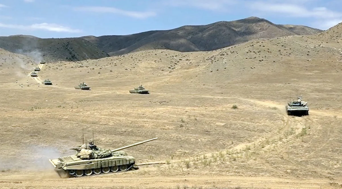 Combined Arms Army holds preparatory training for Mustafa Kemal Ataturk-2023 exercises