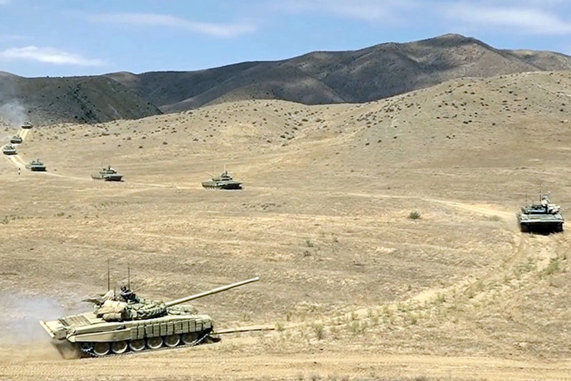 Combined Arms Army holds preparatory training for Mustafa Kemal Ataturk-2023 exercises