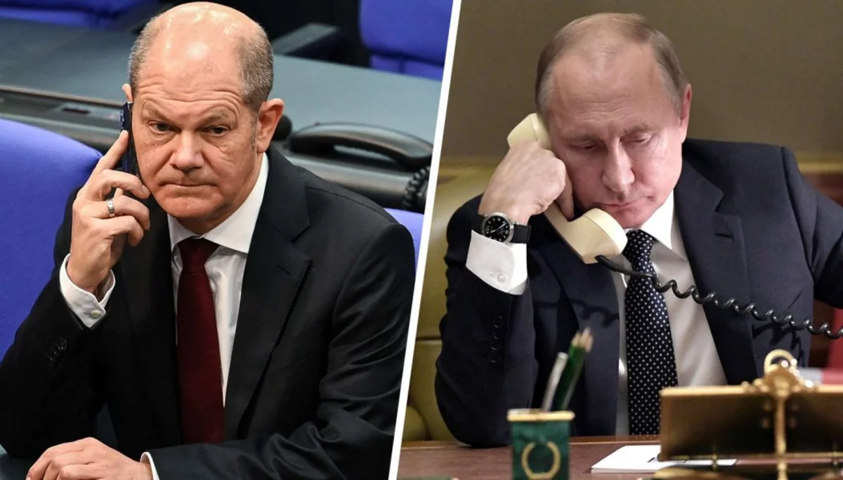 Шольц планирует телефонный разговор с Путиным