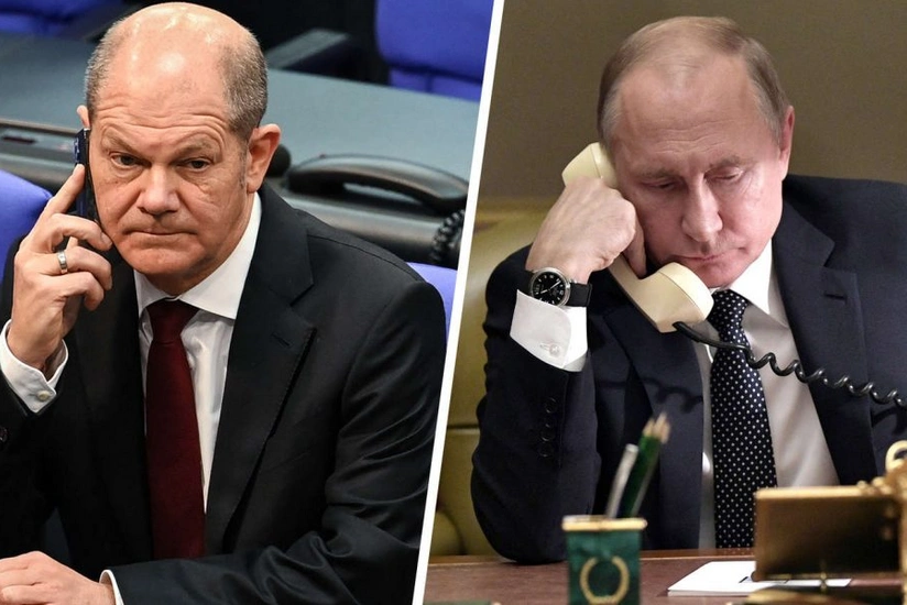 Шольц планирует телефонный разговор с Путиным