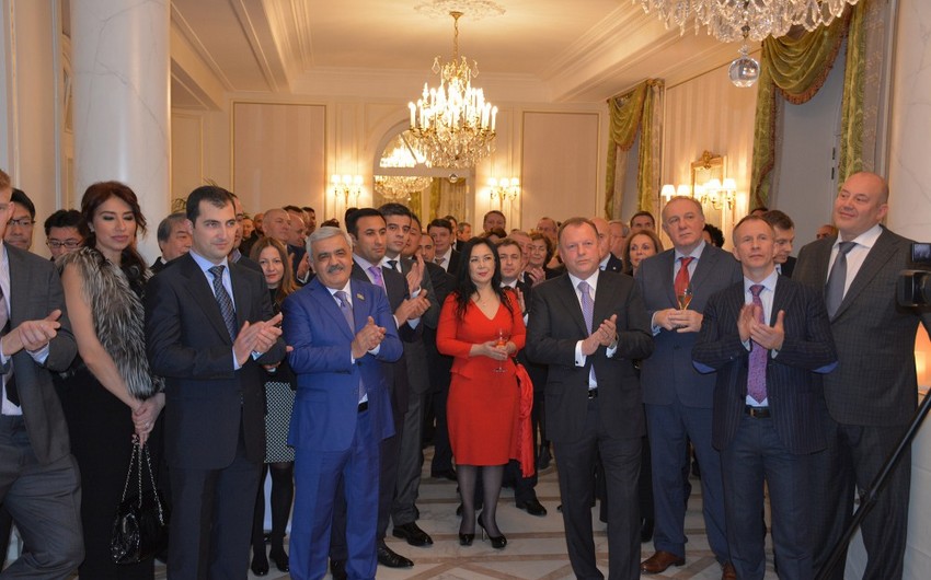 İJF və SOCAR Parisdəki Azərbaycan Mədəniyyət Mərkəzində xüsusi qəbul keçirib