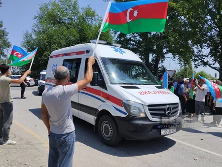 Qubada Birinci Qarabağ müharibəsinin şəhidi İdris Baxışov dəfn edilib - YENİLƏNİB