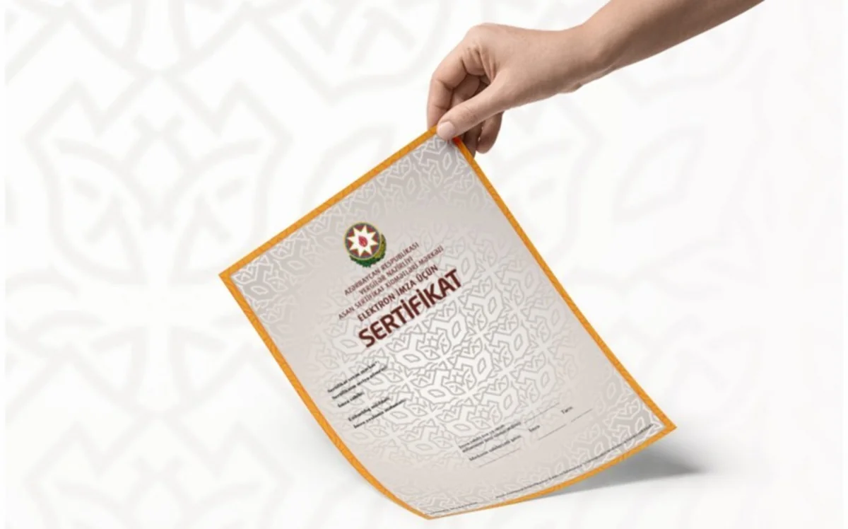 Naxçıvanda bu il 12 minə yaxın ASAN İmza sertifikatı verilib