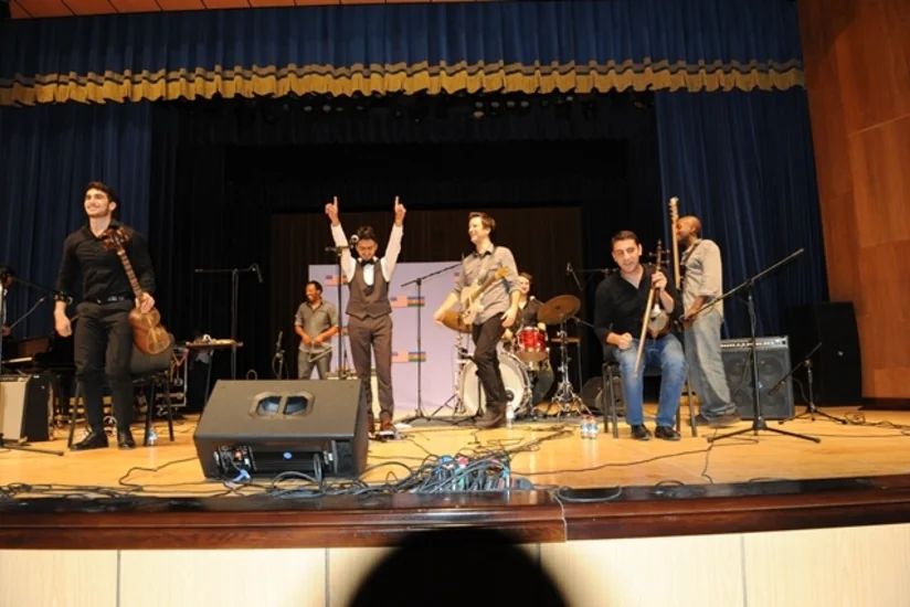 Matuto music band performed in Baku