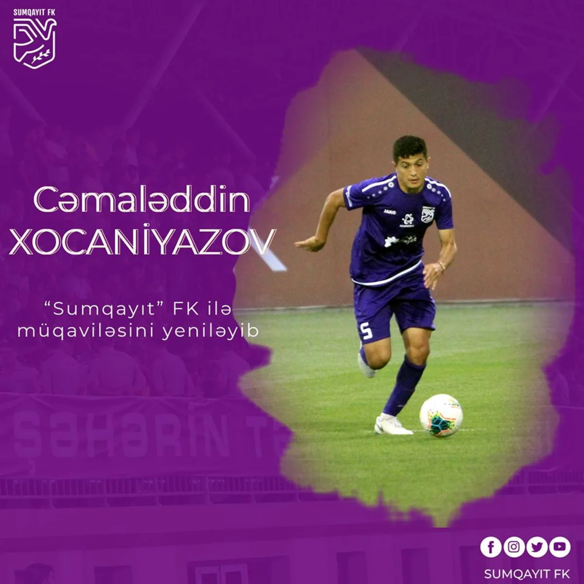 Sumqayıt legioneri ilə müqaviləni yenilədi