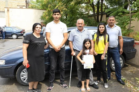 Qarabağ müharibəsi əlillərinə daha 50 avtomobil təqdim edilib