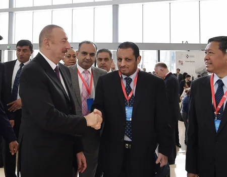 Bakıda V Ümumdünya Mədəniyyətlərarası Dialoq Forumu işə başlayıb, Prezident İlham Əliyev Forumun açılışında iştirak edib - YENİLƏNİB-2