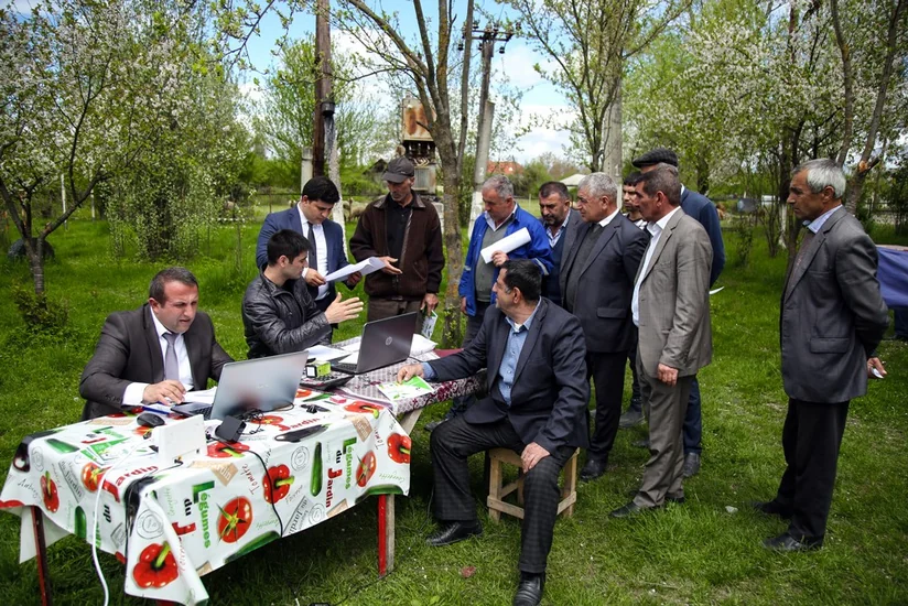 Qəbələdə güzəştli şərtlərlə gübrə satışı təşkil edilib