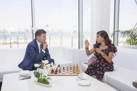 Bakı Kristal Zalında 42-ci Ümumdünya Şahmat Olimpiadasının altıncı turuna start verilib