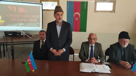 Göyçayda 31 Mart Azərbaycanlıların Soyqırımı Günü ilə əlaqədar tədbir keçirilib