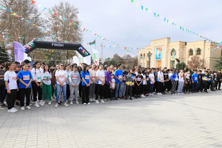 İsmayıllıda Heydər Əliyev İlinə həsr olunan qaçış yarışı keçirilib