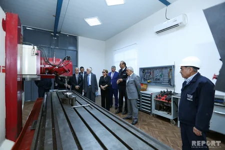 SOCAR prezidenti Sumqayıtda polipropilen və yüksək sıxlıqlı polietilen qurğularında aparılan tikinti işləri ilə tanış olub