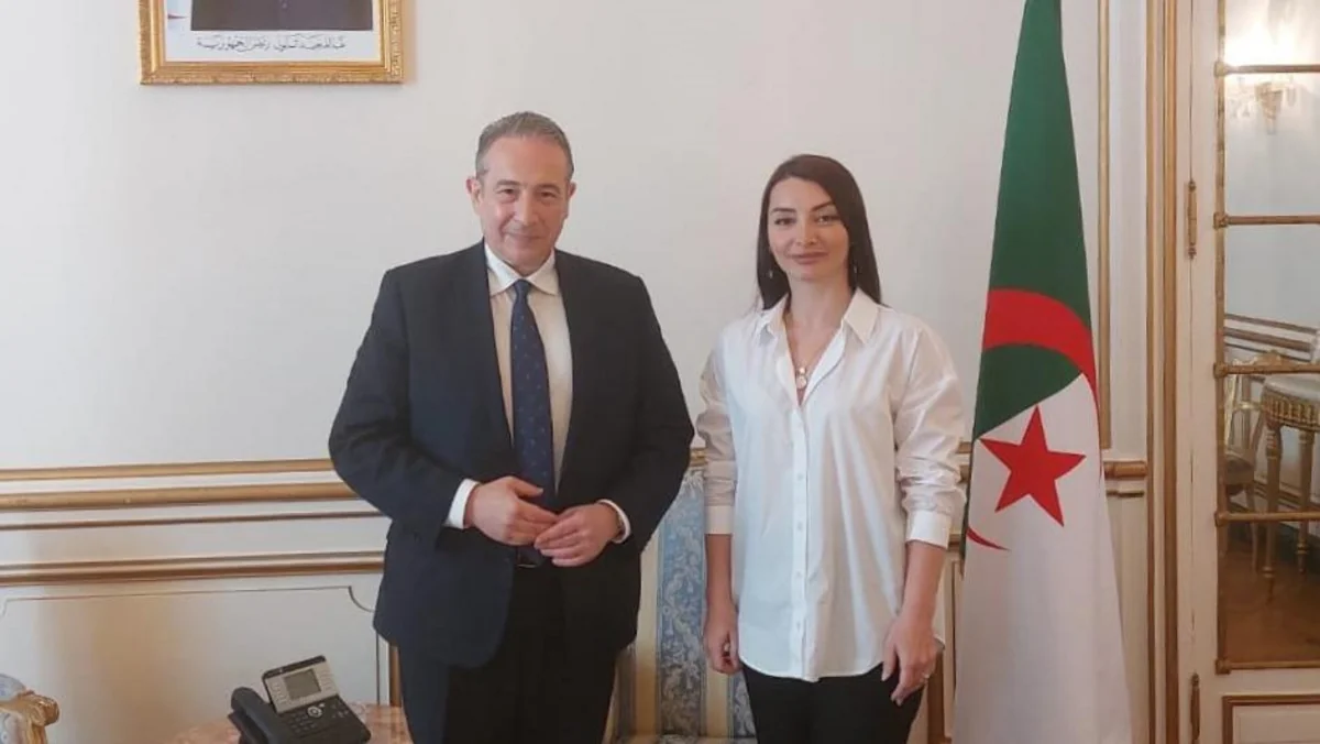 Azərbaycan və Əlcəzairin Fransadakı səfirləri arasında görüş olub