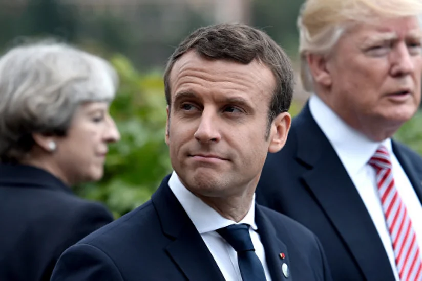 Макрон рассказал, какой подарок везет Трампу с севера Франции