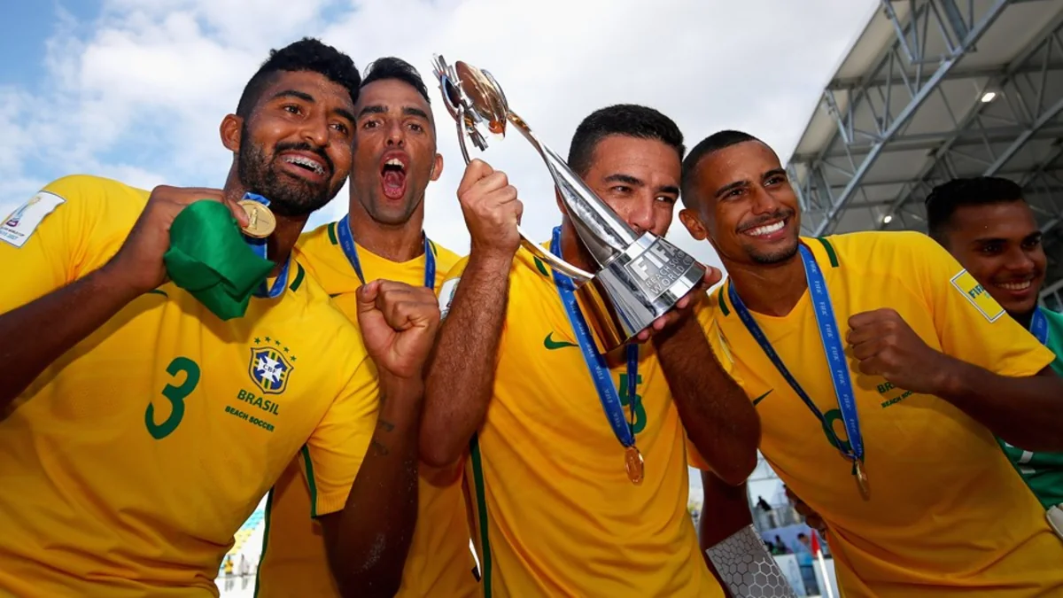 Braziliya millisi çimərlik futbolu üzrə dünya çempionu olub