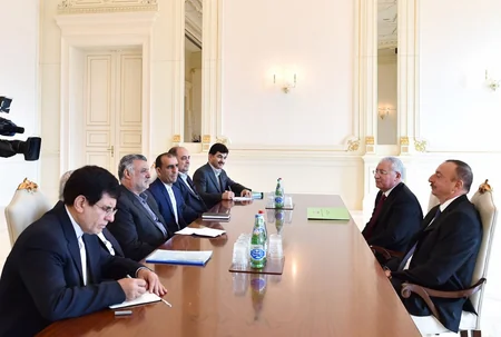 President Ilham Aliyev received delegation led by Iranian Minister of Agriculture