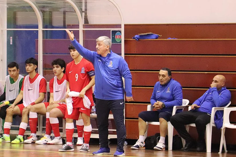 Azərbaycan millisinin baş məşqçisi: Bu, U-19-un Avropa çempionatında ilk qələbəsi kimi tarixə düşdü