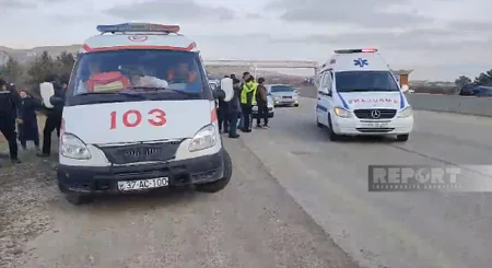 Qobustanda ağır yol qəzası baş verib, ölən və xəsarət alanlar var