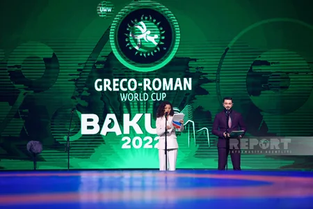 Bakıda yunan-Roma güləşi üzrə Dünya Kubokunun açılış mərasimi keçirilib