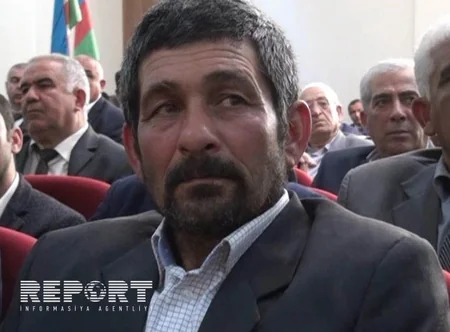 Şəhid Rəşid Mehdiyevin təltif edildiyi medal ailəsinə təqdim olunub
