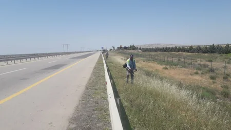 Bakıda yanğına səbəb olan quru ot, kol-kos və məişət tullantıları yığılan sahələr təmizlənib