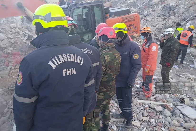 Zəlzələnin onuncu günü: Kahramanmaraşda Azərbaycanın xilasediciləri əməliyyatları davam etdirir