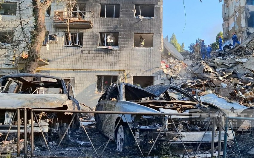 Kyiv after massive Russian drone attack - PHOTOS