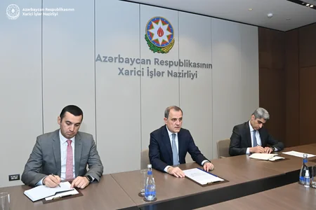 Egyptian ambassador completes his mission in Azerbaijan