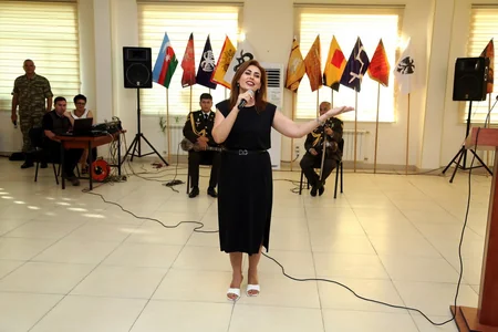 Hərbi hissədə növbəti ideoloji tədbir keçirilib
