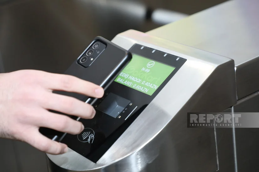 Bakı metrosunda ötən ay sərnişinlərin 21 %-dən çoxu QR biletlə ödəniş edib