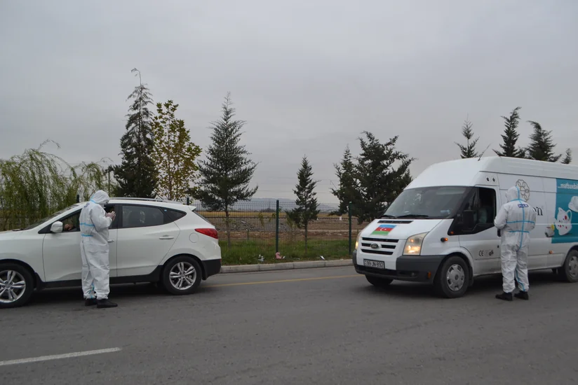 Mingəçevirdə koronavirus xəstələri karantin postunda saxlanıldı