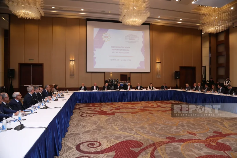Seçki mübahisələrinin məhkəmə qaydasında həlli mövzusunda seminar-müşavirələrə başlanılıb