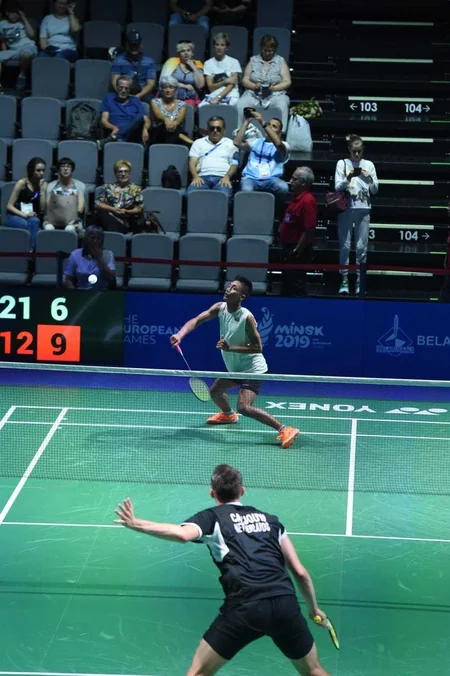 “Minsk 2019”: Azərbaycan badmintonçusu çıxışını başa vurub