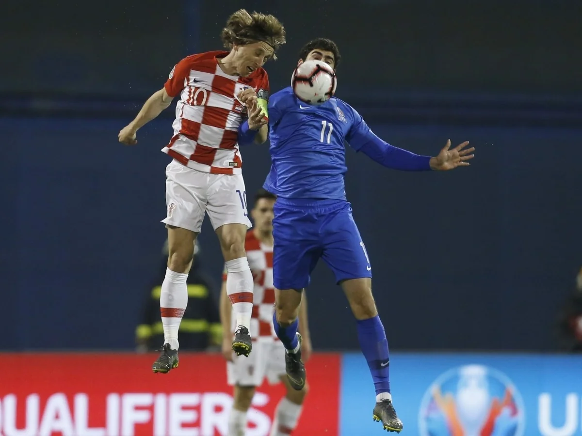 Luka Modriç: Azərbaycan çətin komanda olduğunu sübut etdi