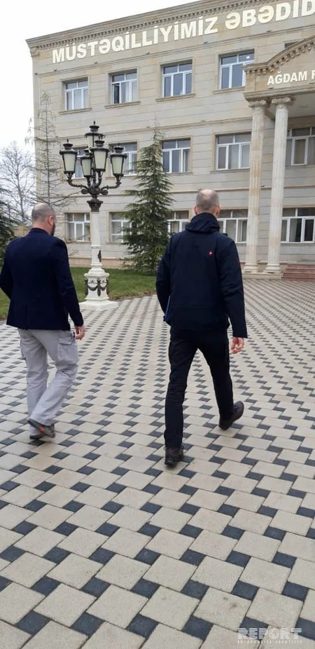 Təmas xəttində monitorinq keçirən ATƏT nümayəndələri Ağdam Rayon İcra Hakimiyyətində olublar - FOTO