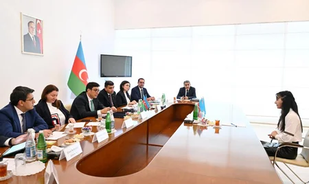 Gənclər və idman naziri Şabranda vətəndaşları qəbul edib