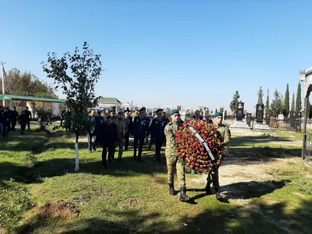 Ağstafada şəhidin anım mərasimi keçirilib