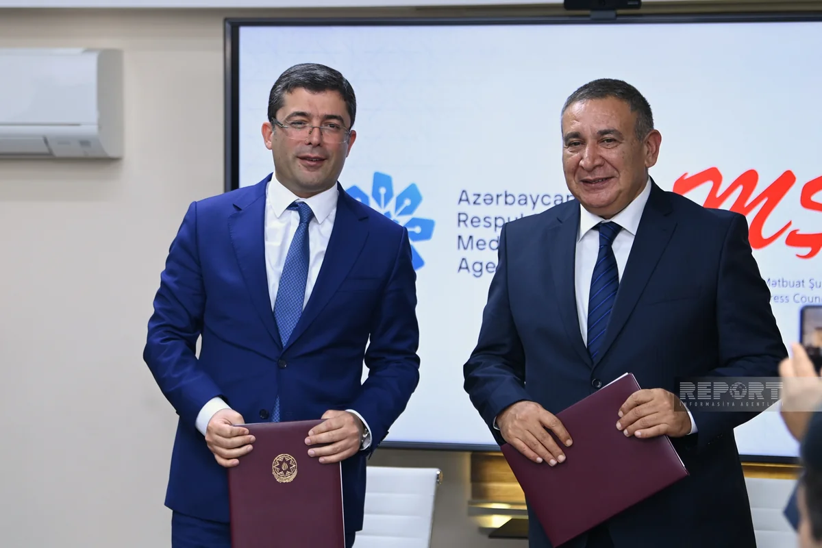 MEDİA Agentliyi və Azərbaycan Mətbuat Şurası arasında əməkdaşlıq memorandumu imzalanıb