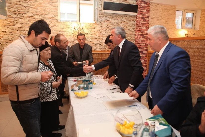 Bakıda müharibə əlilləri və şəhid ailələrinə ev verilib