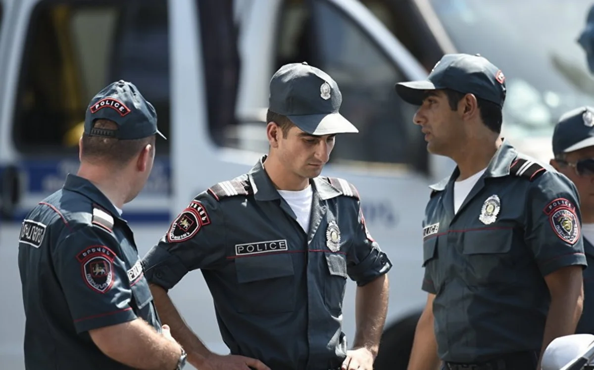 Armenian police deploy forces to EBRD forum venue
