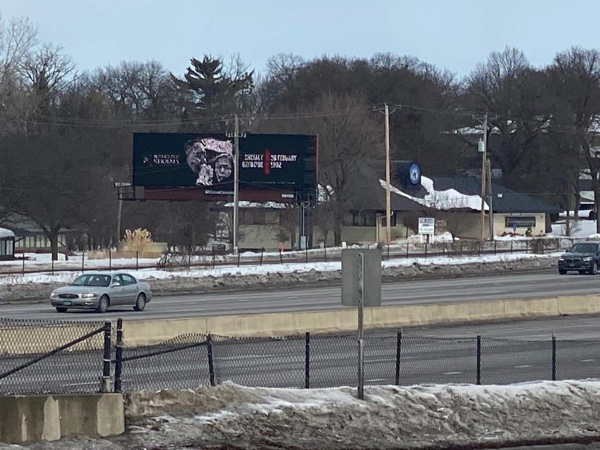 Minnesota ştatında mərkəzi yolda Xocalı həqiqətlərini əks etdirən bilbord yerləşdirilib