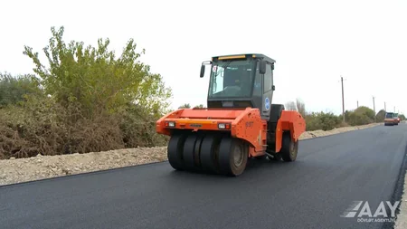 Ucarda uzunluğu 28,5 kilometr olan yol asfaltlanır