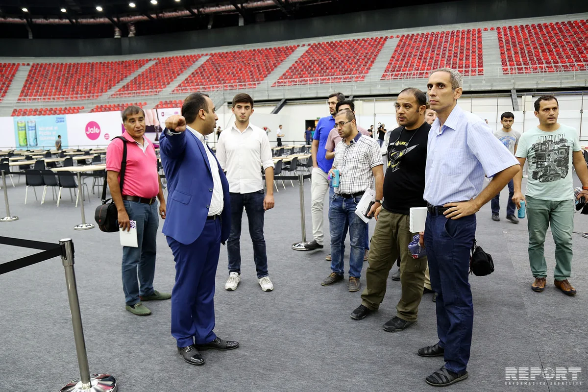 Bakı Şahmat Olimpiadası ilə bağlı Kristal Zala media tur təşkil olunub