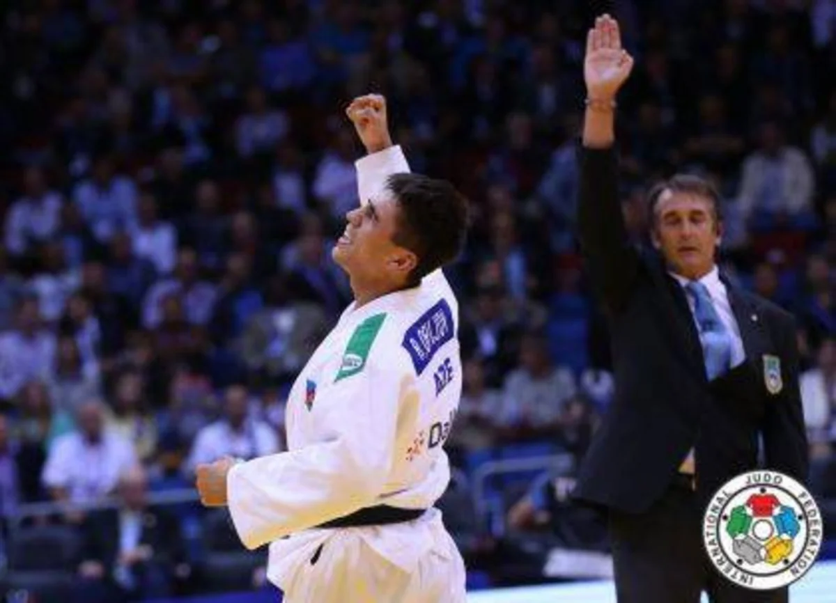 Azərbaycan cüdoçusu Böyük dəbilqə turnirində bürünc medal qazanıb