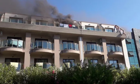 Antalyada hoteldə yanğın olub, 14 nəfər xəstəxanaya yerləşdirilib