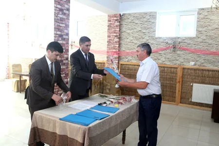 ƏƏSMN yeni mənzilləri Qarabağ müharibəsi əlilləri və şəhid ailələrinin istifadəsinə verib