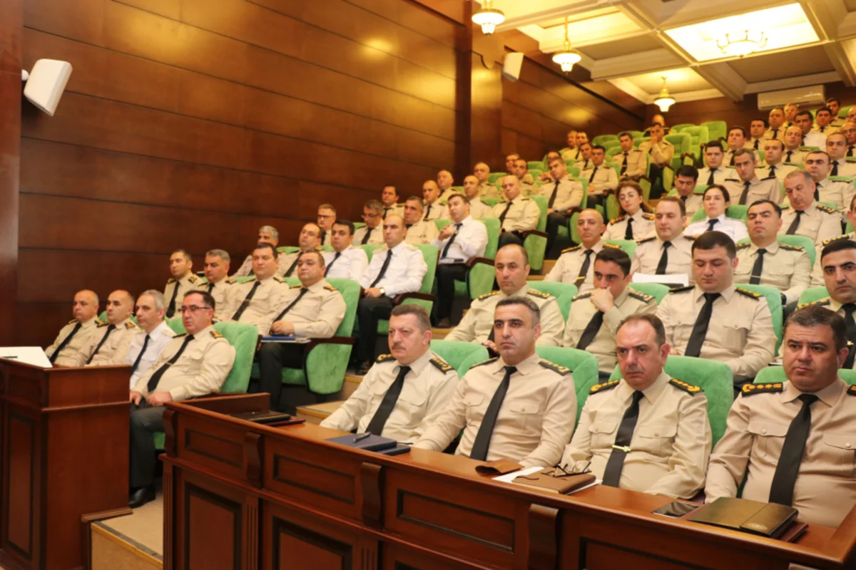 Hərbi Prokurorluqda kollegiya iclası keçirilib