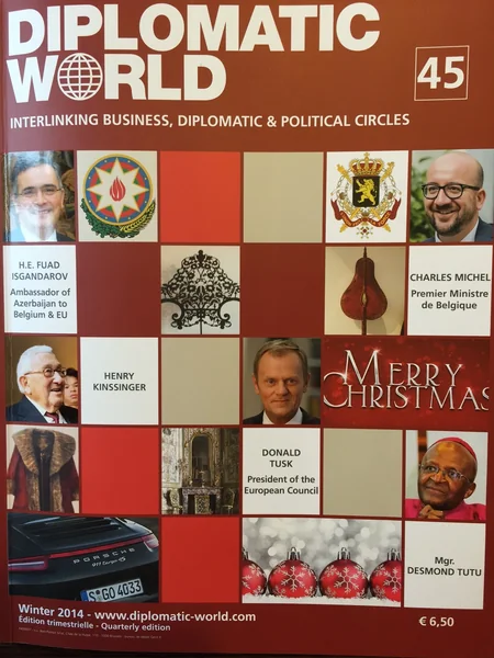 “Diplomatik World” jurnalında Azərbaycanın Belçikadakı səfirinin müsahibəsi dərc edilib