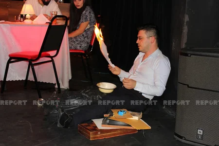 Gürcüstanın Azərbaycan Dram Teatrı yeni tamaşa nümayiş etdirib